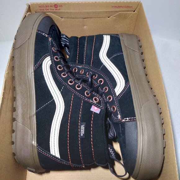 Vans Women's Size 9.0 Sk8-Hi Mte-2 Khaki/Black VN0A5KYCZF5 Sneaker Boot - New - Picture 5 of 11